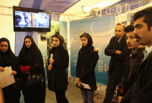گزارش تصویری  از بازدید نمایشگاه دستاورد های هسته ای در  دانشگاه صنعتی شاهرود